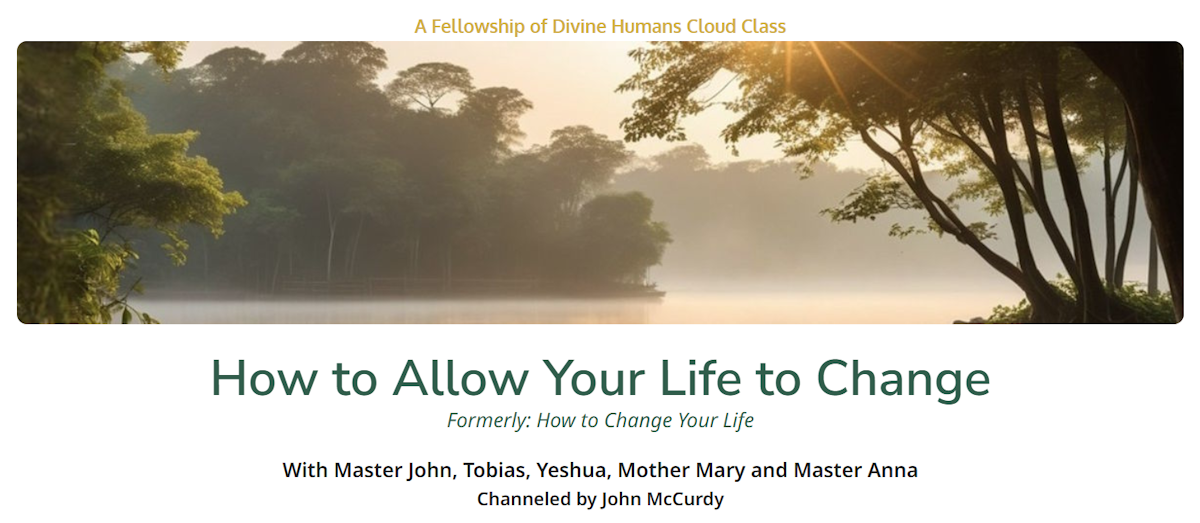 How to Allow Your Life to Change